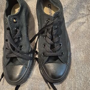 Converse Black Canvas Sneakers